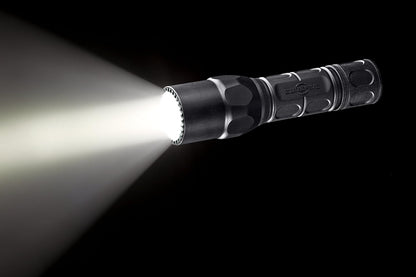 G2X Tactical Single-Output LED Flashlight with Tactical switch, Black