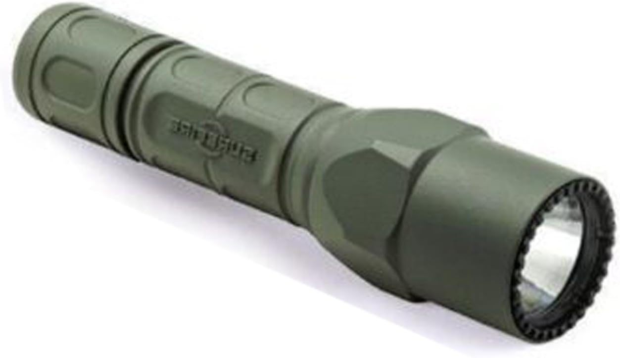 G2X Pro 600 Lumen Tactical EDC Flashlight Bundle - 2 Extra Batt in Case