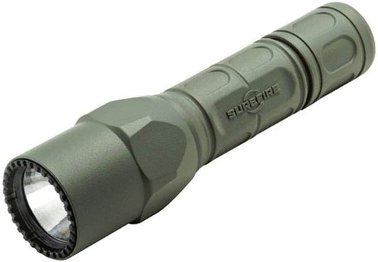 G2X Pro Dual-Output LED Flashlight with click switch, Forest Green