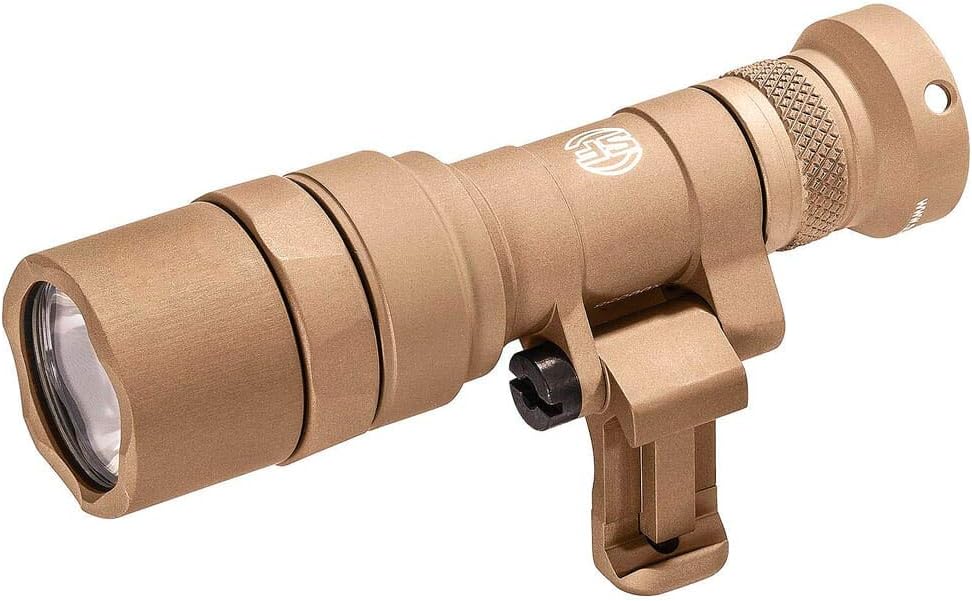 M340 C-Pro Mini Scout Light Pro 500 Lumen, Tan, TIR Lens, Firearm Mount