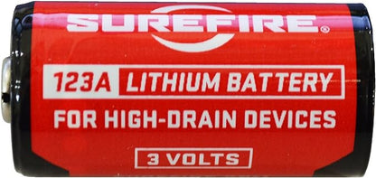 SF12-BB 123A CR123 3-Volt Lithium Batteries - 20 Pack