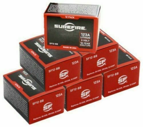 SureFire 72 Pack 123A Lithium Batteries