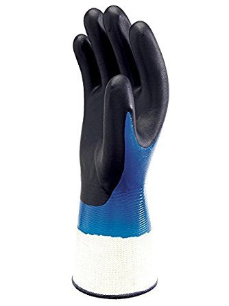 Foam Nitrile Insul Winter Work Glove, Nitrile, Med, Blue (Pack of 12 Pair)