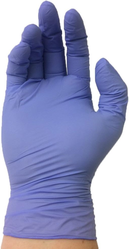 Tender Touch Nitrile Exam Gloves- Powder Free, Latex Free, Non Sterile, Medium