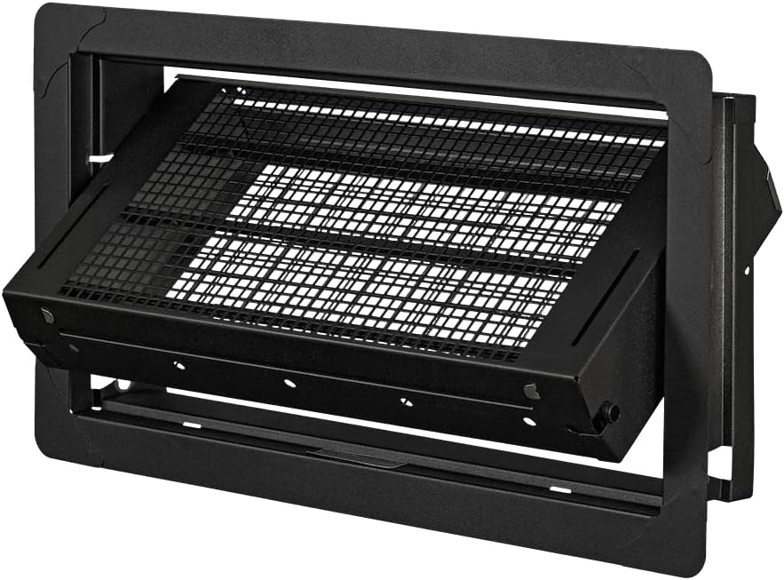 Dual Function, Engineered Foundation Flood Vent Model 1540-510 Black