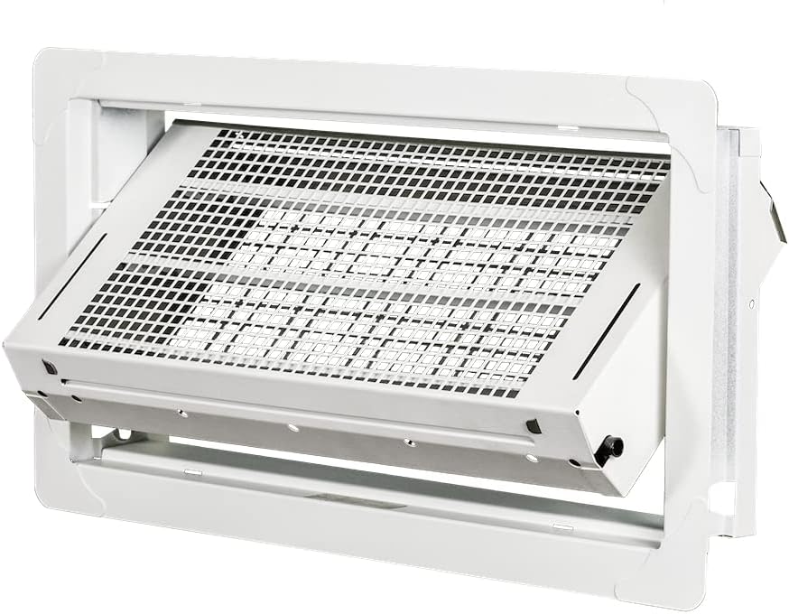 Dual Function, Engineered Foundation Flood Vent Model 1540-510 White