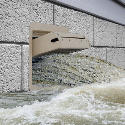 Dual Function, Engineered Foundation Flood Vent Model 1540-510 Wheat