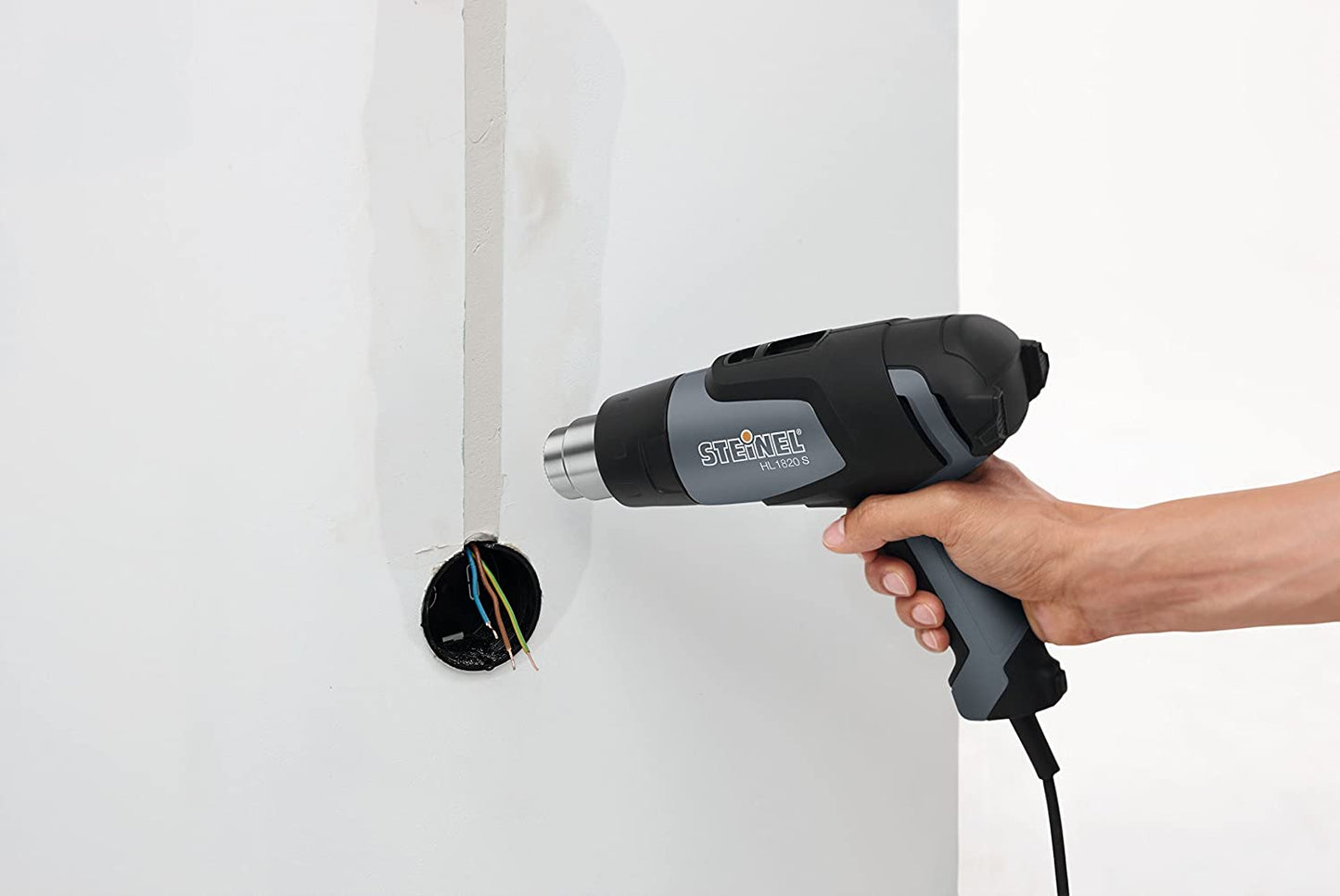 110025541 HL 1820 S Heat Gun, 1400 W, hot air Gun for Shrink Wrapping
