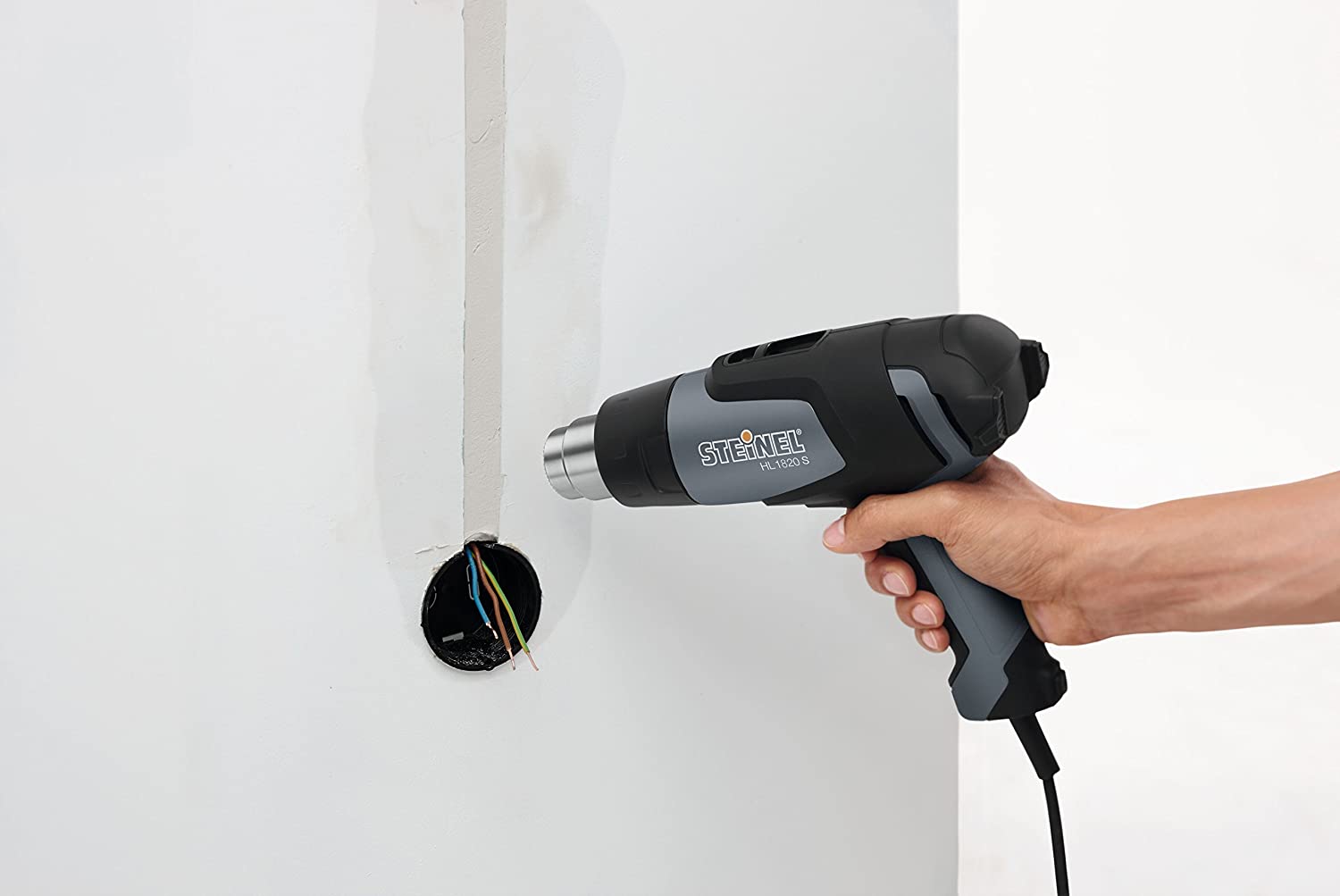 110025541 HL 1820 S Heat Gun, 1400 W, hot air Gun for Shrink Wrapping