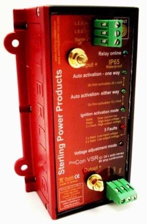 Pro Connect Voltage Sensitive Relay 12V/24V auto Select 160A