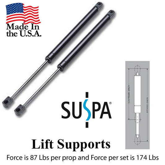 Gas Springs, Set of 2