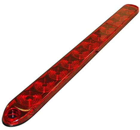15" Red Multi-function Stop Turn Tail Marker Trailer Light LED Truck Waterproof