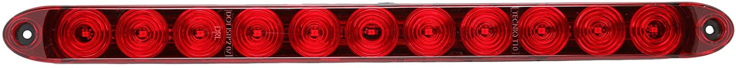 15" Red Multi-function Stop Turn Tail Marker Trailer Light LED Truck Waterproof