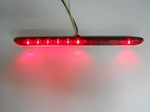 TecNiq Red HI Mount Center ID Bar 11 LED Stop Light Trailer Truck