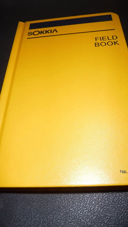 Sokkia Yellow Field Book 815260 No. 8152-60