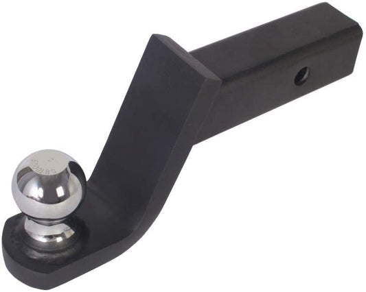 Blackout Series 6K Ball Hitch, 2" Ball and 4" Drop