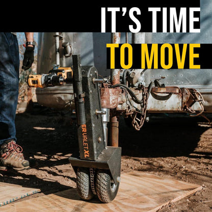 Trailer Valet Drill-Powered XL Trailer Dolly Mover, 10,000 lbs Capacity