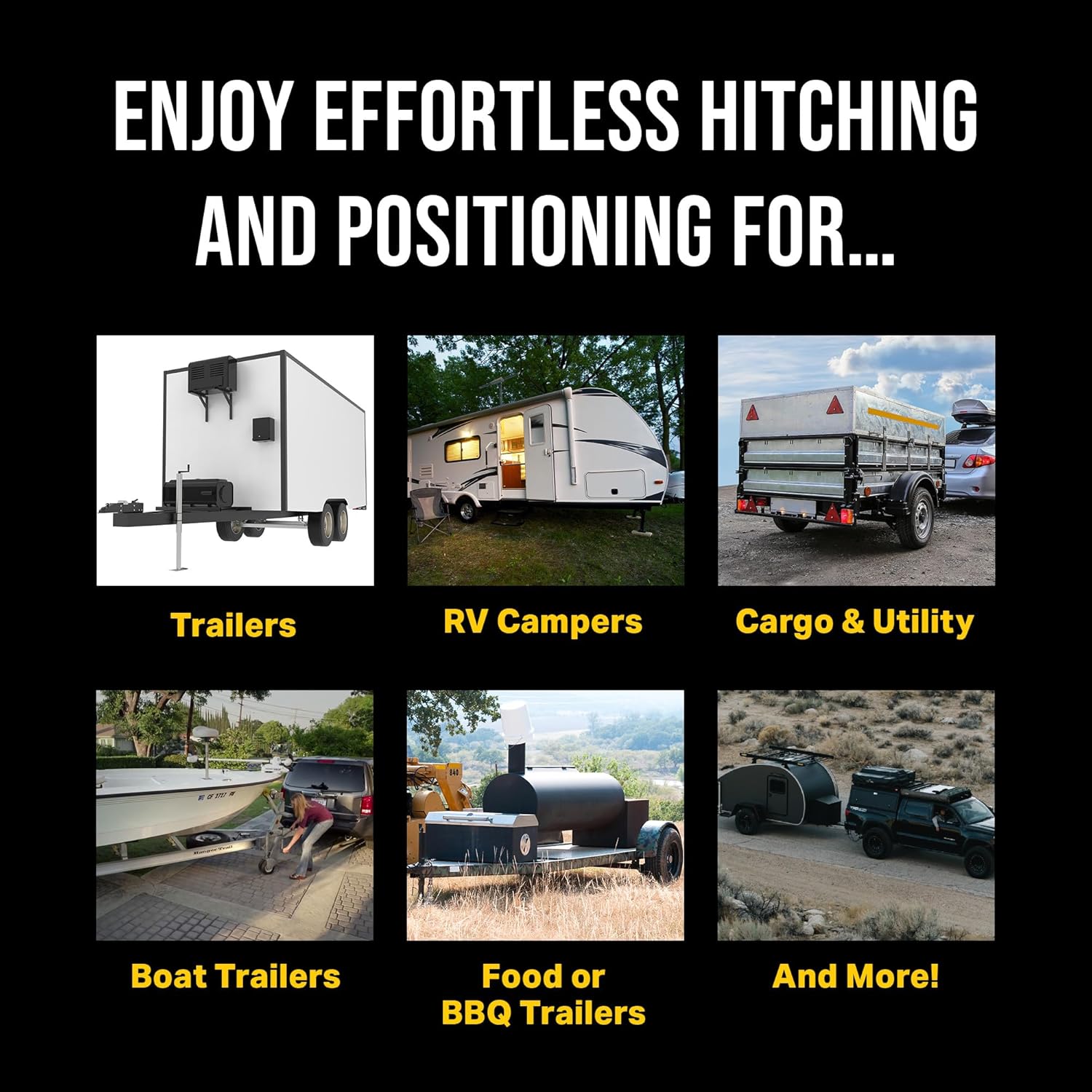 Trailer Valet Drill-Powered XL Trailer Dolly Mover, 10,000 lbs Capacity