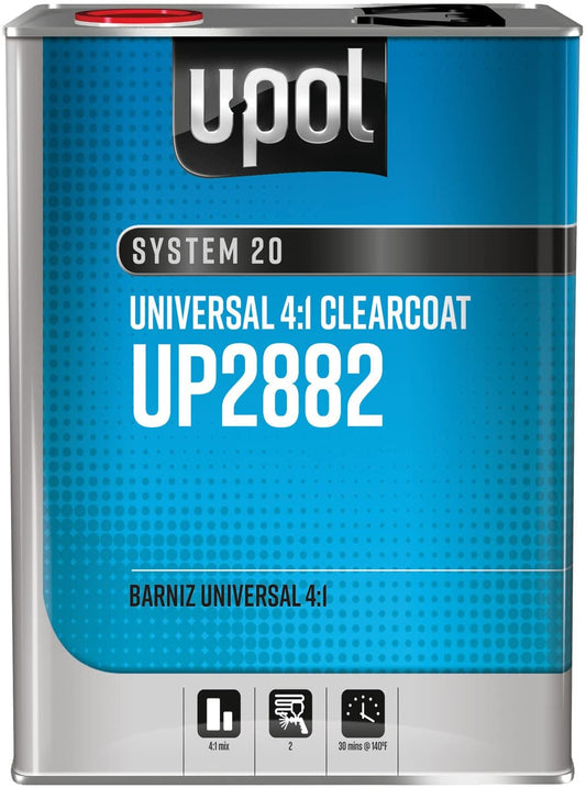 4:1 Universal Clearcoat, Clear, 8lbs