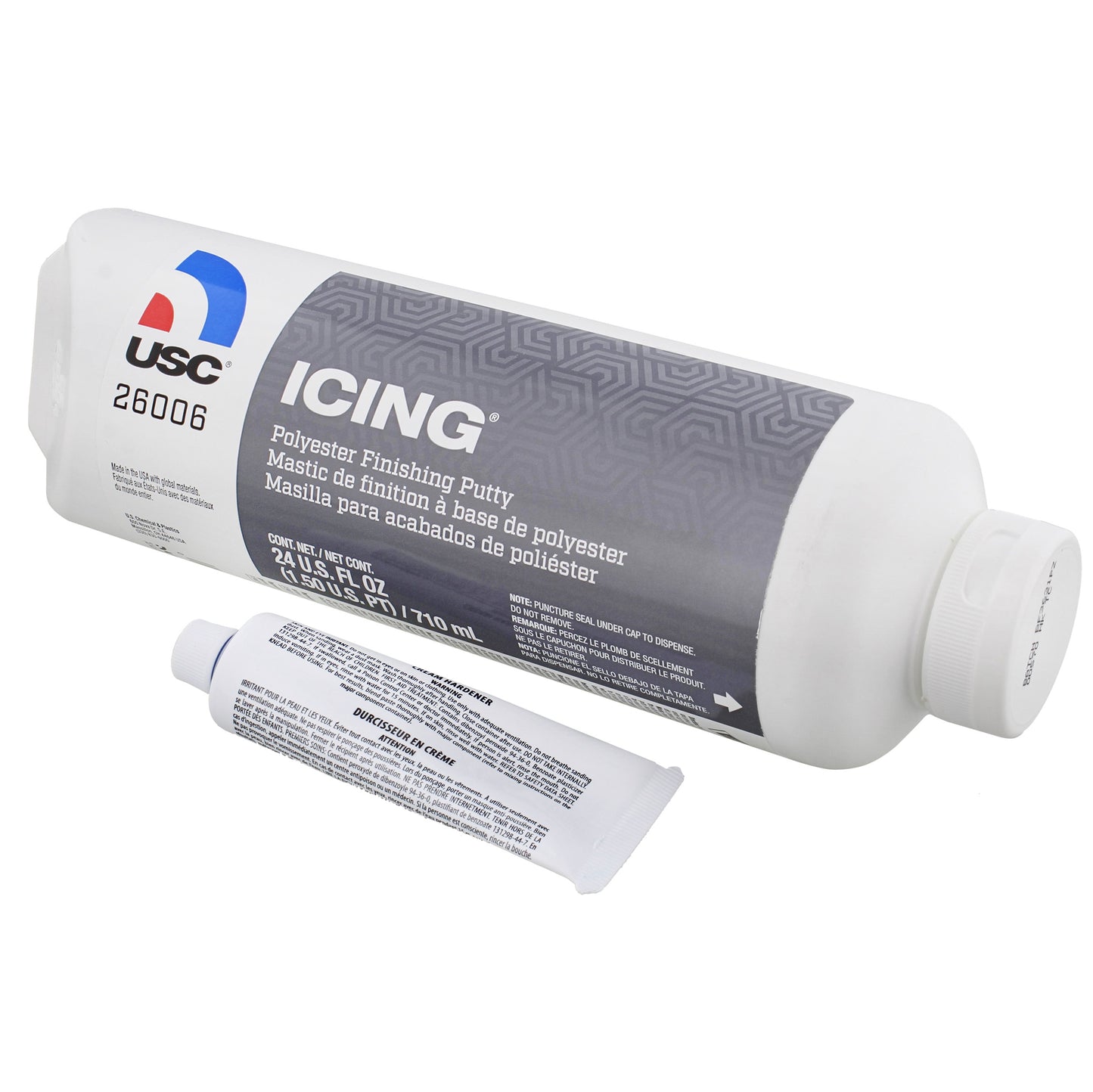 Icing Glazing and Finishing Filler Putty 24 oz tube