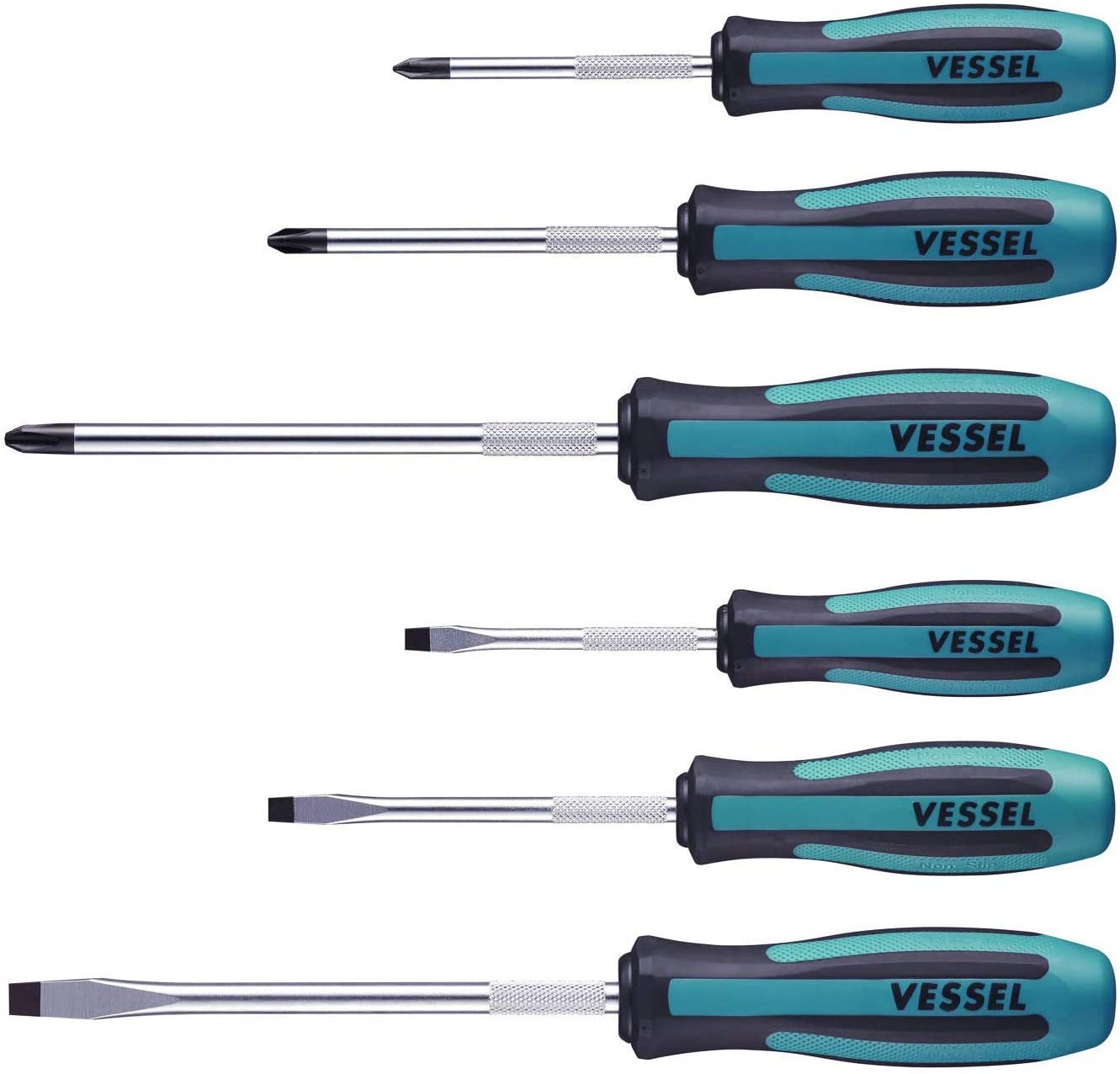 MEGADORA Screwdriver Set 6pcs. 9006PB (Paper Box)