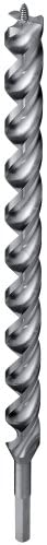 WoodOwl 09813 Tri-Cut 1-Inch by 18-Inch Ultra Smooth Auger Bit