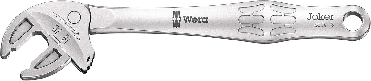 Wera 05020100001 6004 JOKER S SELF-SETTING SPANNER 10-13 X 7/16-1/2" X 154 MM