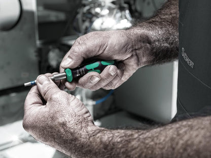WERA - RA S Bitholding Screwdriver with Ratchet functionality, 1/4" x 102 mm