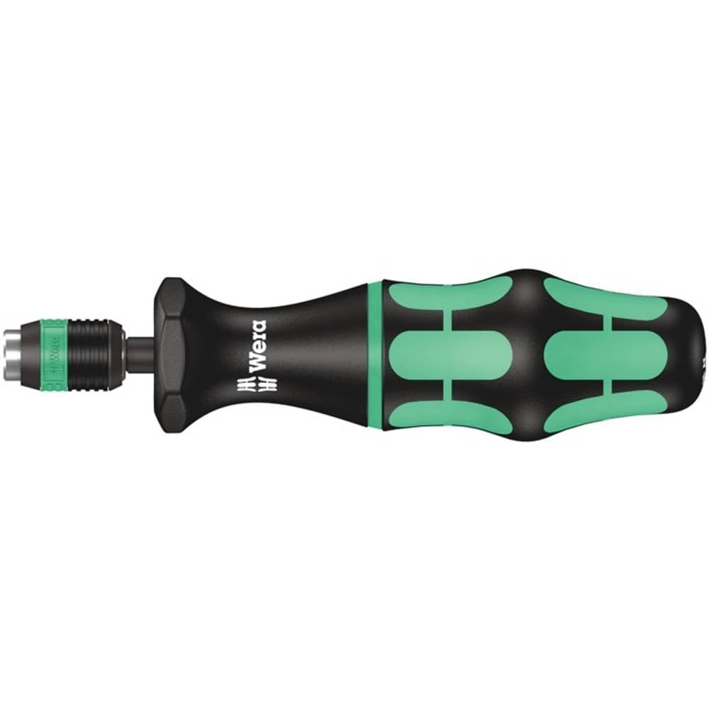 Wera Kraftform 7460 Hexagon Torque Screwdriver, 1/4" Head, 0.3-1.2 Nm, Silver