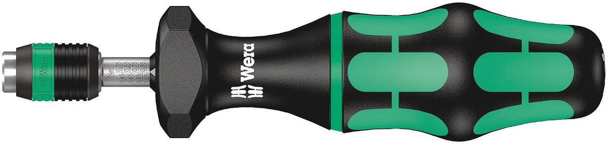 Wera Series 7400 Kraftform adjustable torque screwdrivers (0.1-3.0 Nm)