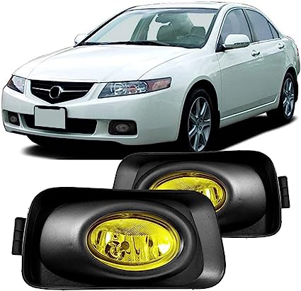 WJ30-0001-12 for 2003 2005 Acura TSX Clear Lens RH LH Factory Style