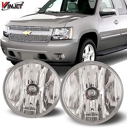 Fog Lights Compatible with Chevy Suburban Tahoe  Fog Light Replacement