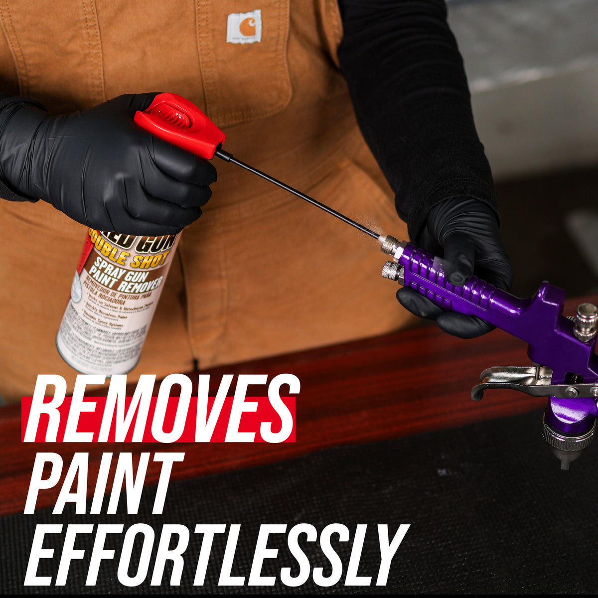 Klean-Strip Naked Gun Spray Gun Cleaner, Solvent & Waterborne Paint Remover, 15oz Aerosol