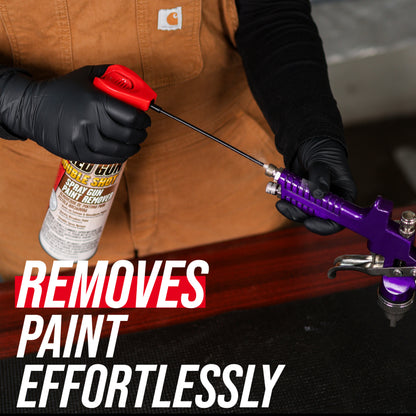 Klean-Strip Naked Gun Spray Gun Cleaner, Solvent & Waterborne Paint Remover, 15oz Aerosol