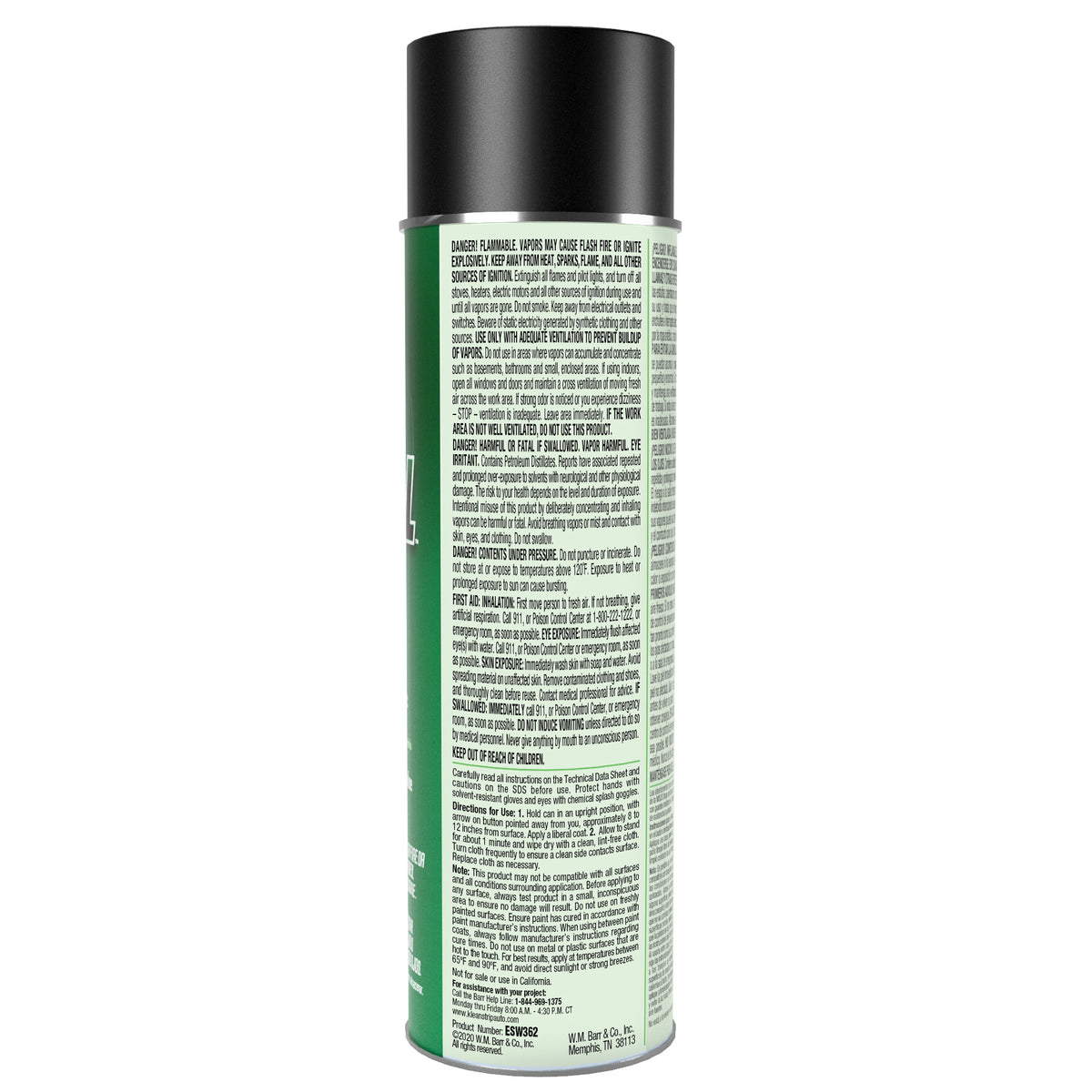 Klean-Strip Prep-All Wax and Grease Remover, Fast-Acting Degreaser, 13.5oz Aerosol