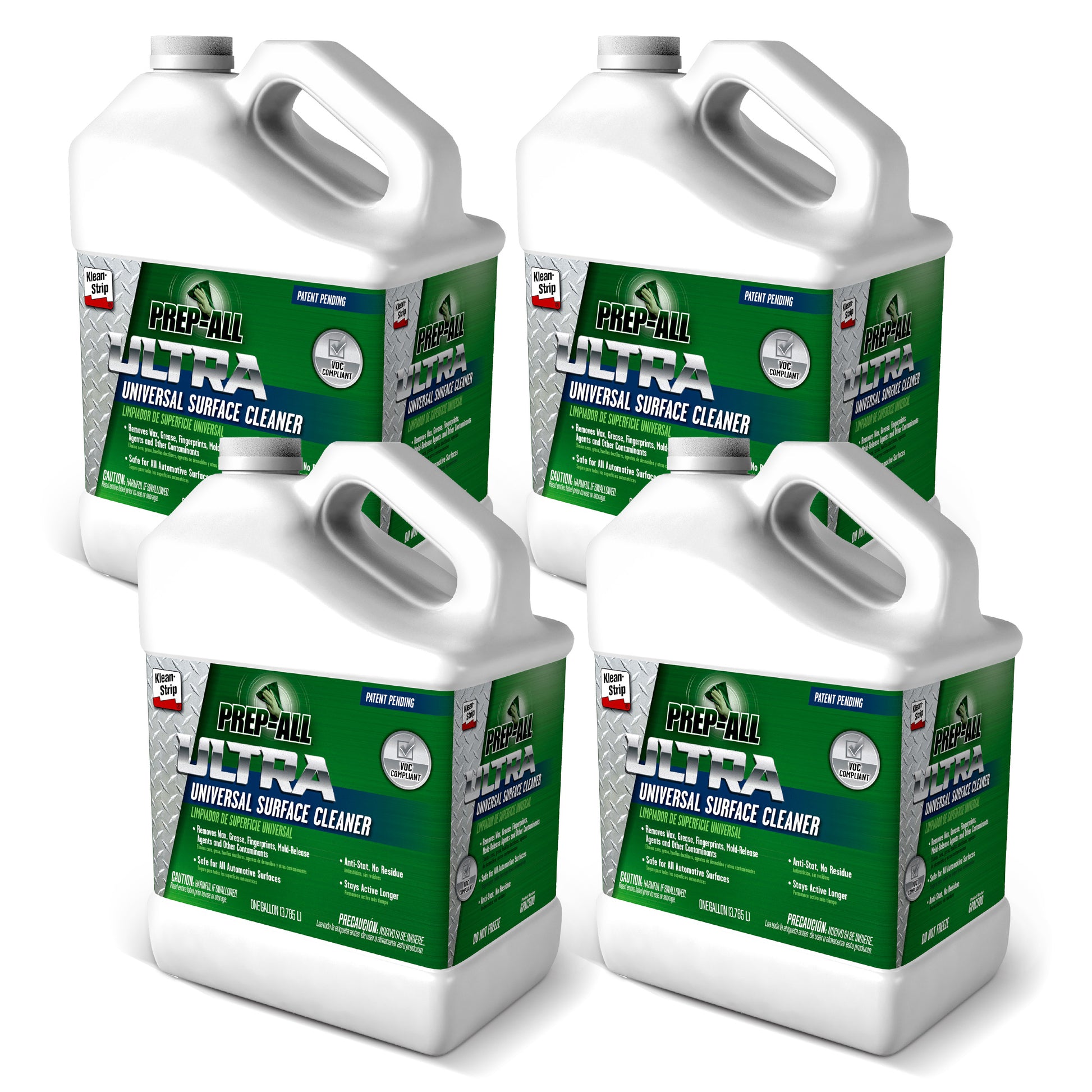 Prep-All ULTRA Multi-Surface Universal Surface Paint Prep Cleaner 4pk, 4 Pack of 1 Gallon Bottles