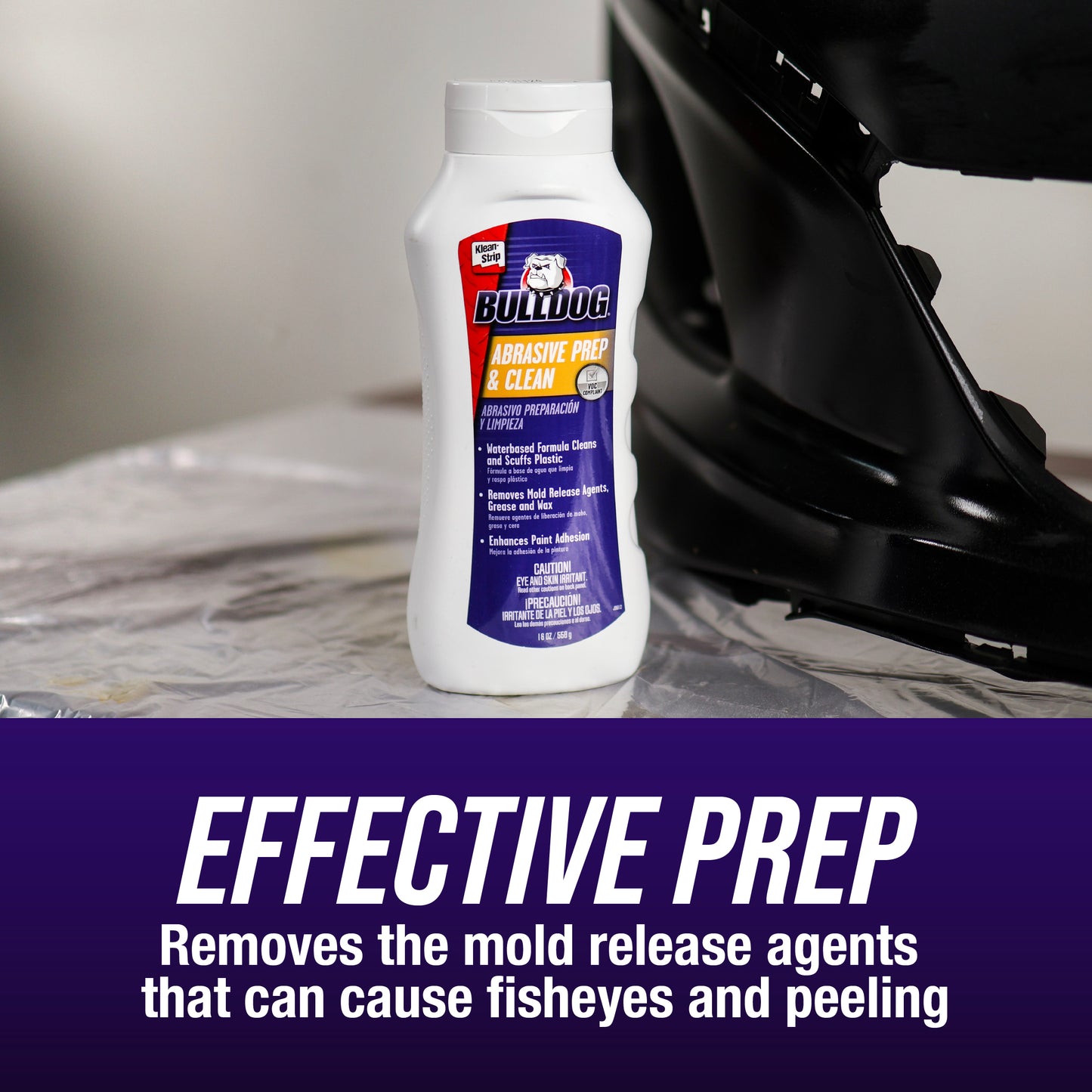 Bulldog Abrasive Prep & Clean Degreaser Paste - 16oz