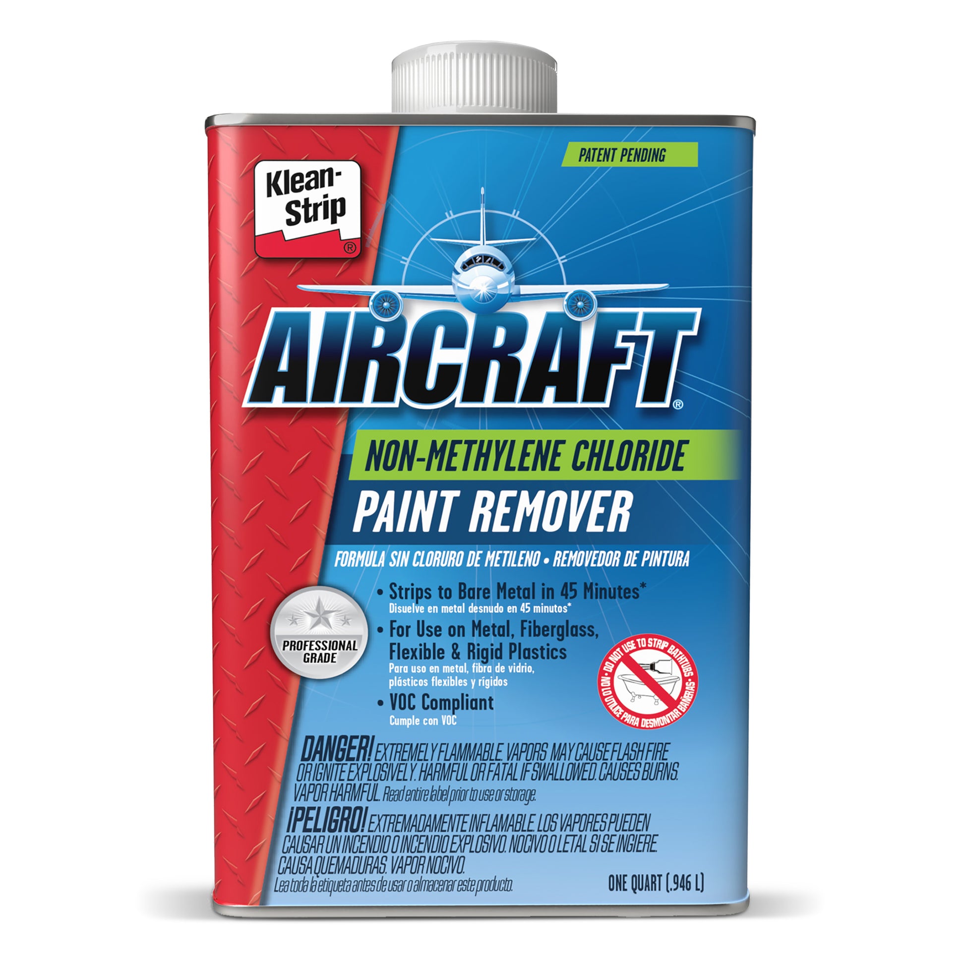 Aircraft, Professional Paint Remover, VOC Compliant, 1 Quart