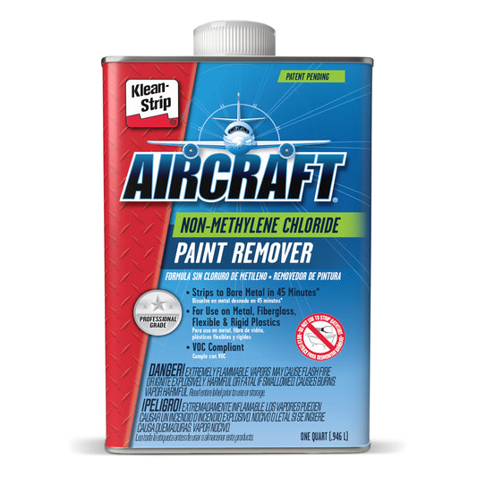 Aircraft, Professional Paint Remover, VOC Compliant, 6 Pack of 1 Quart Cans