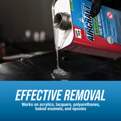 Aircraft, Professional Paint Remover, VOC Compliant, 1 Quart