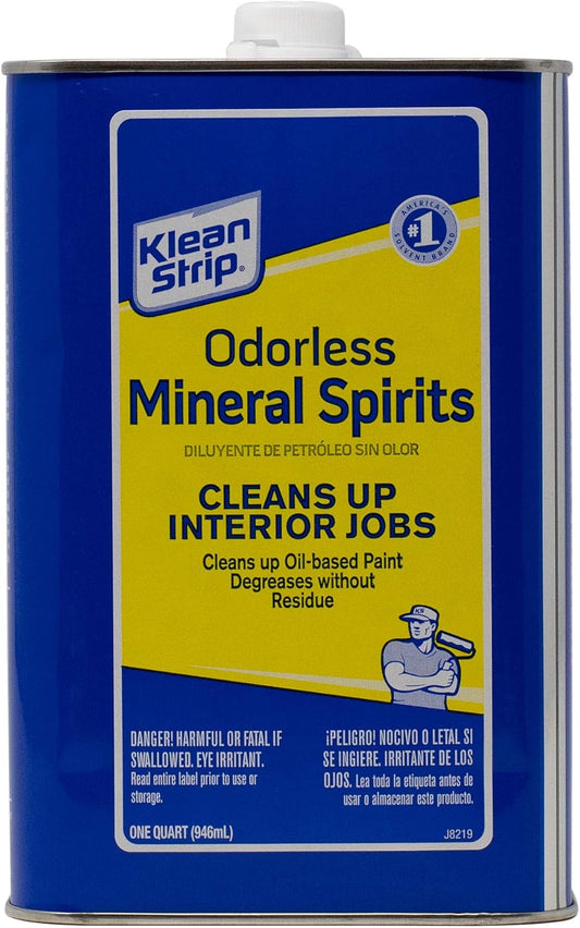 QKSP94005CA Odorless Mineral Spirits, 1-Quart