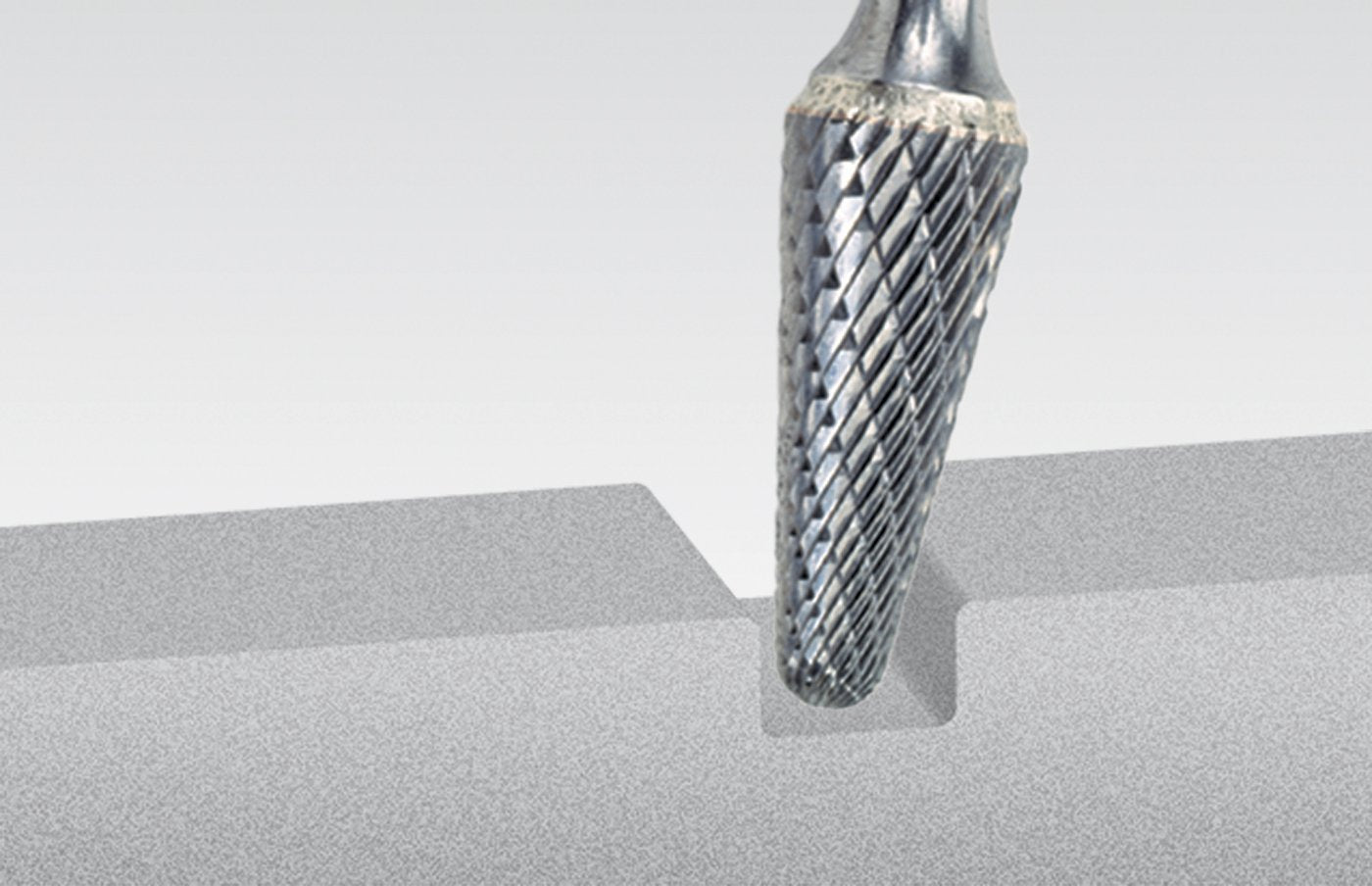 01V036 Tungsten Carbide Finishing Bur - 3/8 in. X 1-1/4 in