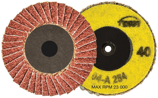 04-A 254 Flap Disc Packof10 2.5in Metal Finishing Disc for Steel, Aluminum