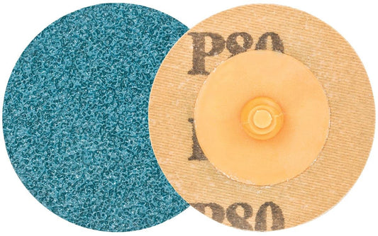 Twist Topcut Quick Change Metal Surface Finishing Sanding Disc, 2" Dia