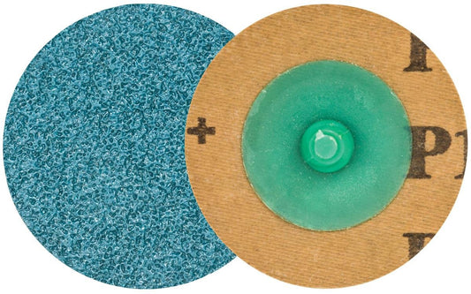 Twist Topcut Quick Change Metal Surface Finishing Sanding Disc, 2" Dia