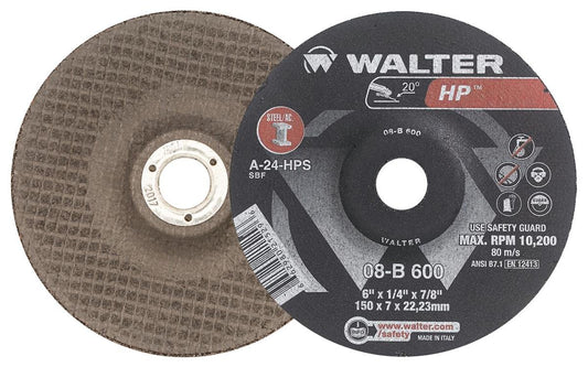 08B310 HP Grinding Wheel - [Pack of 25] 3 in. Abrasive Finishing Wheel