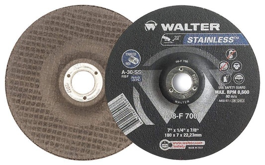 08F455 Grinding/Cutting Wheel Pack of 10 4.5in Abrasive Wheel w/Round Hole