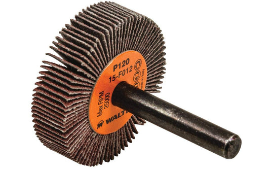 15F062 COOLCUT Abrasive Flap Wheel [Pack of 10] 120 Grit Finishing Wheel