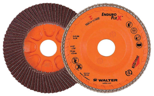 15R462 Abrasive Flap Disc [Pack of 10] 120 Grit, 4-1/2 in. Finishing Disc