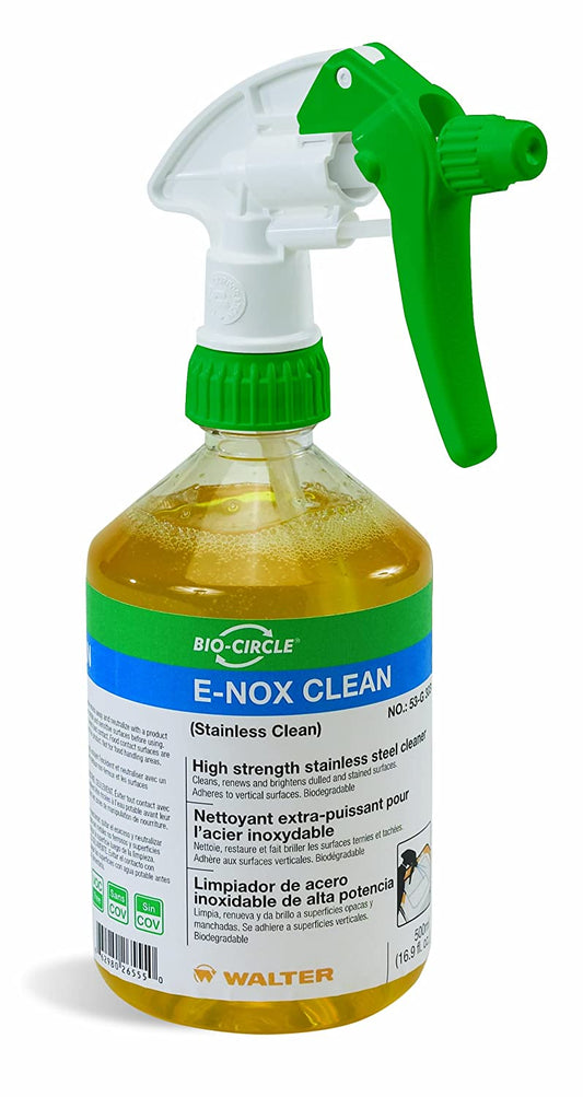 53L337 Empty E-NOX Clean Refillable Trigger Sprayer, 500mL Bottle